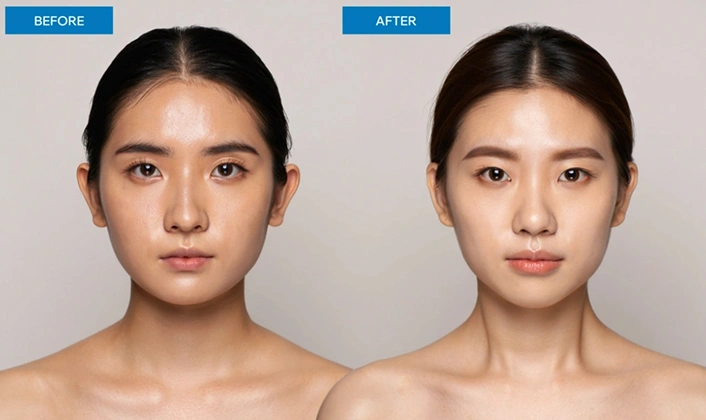 Before After